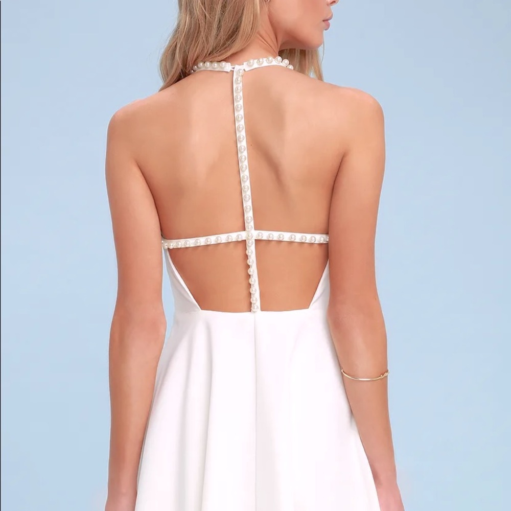 Adore me pearl skater dress